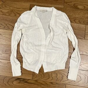 Women’s White Loft Sweater Size Medium